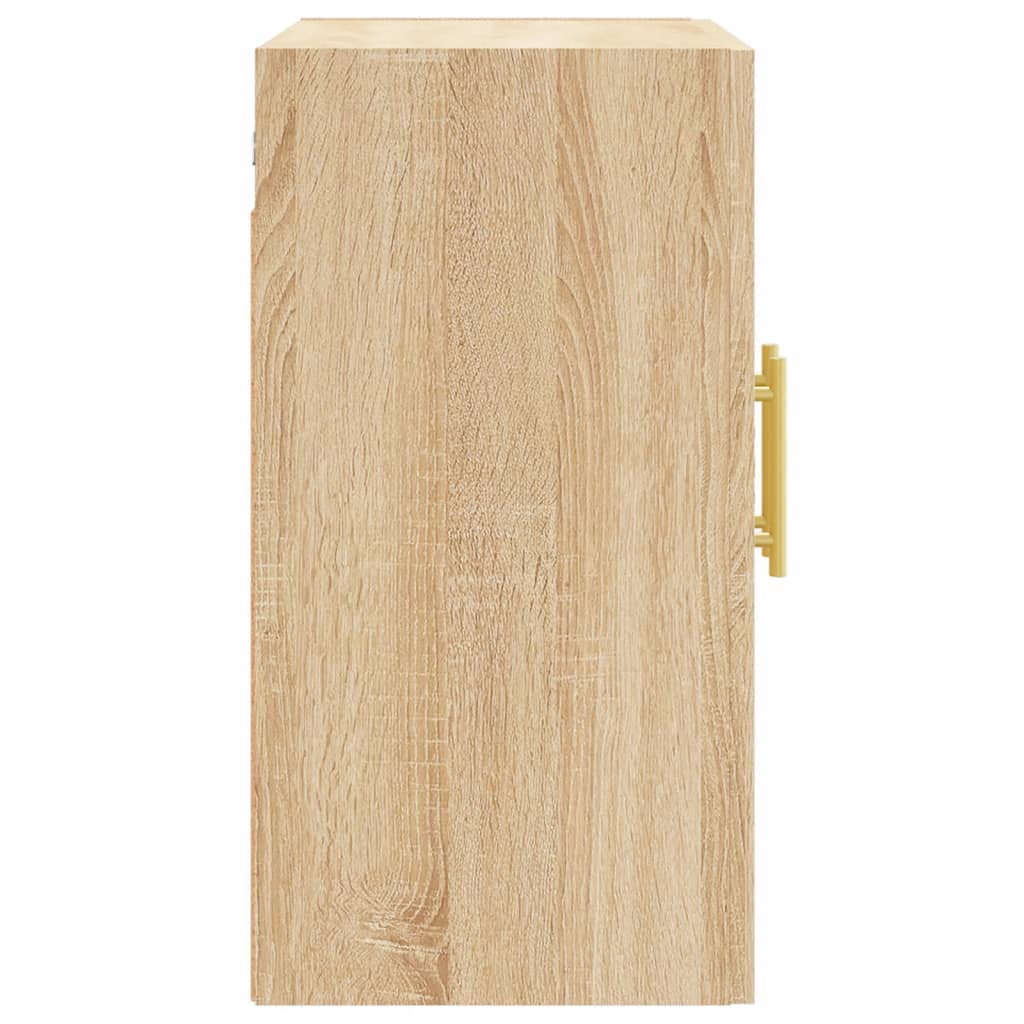 vidaXL Dulap de perete, stejar sonoma, 60x31x60 cm, lemn compozit vidaXL Dulap de perete, stejar sonoma, 60x31x60 cm, lemn compozit