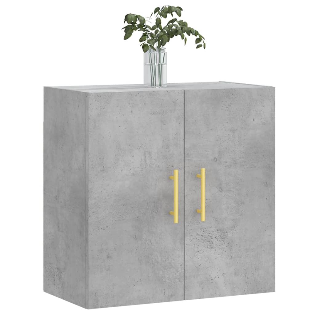 vidaXL Dulap de perete, gri beton, 60x31x60 cm, lemn compozit vidaXL Dulap de perete, gri beton, 60x31x60 cm, lemn compozit