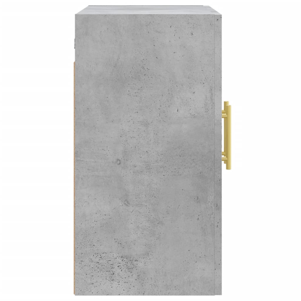 vidaXL Dulap de perete, gri beton, 60x31x60 cm, lemn compozit vidaXL Dulap de perete, gri beton, 60x31x60 cm, lemn compozit