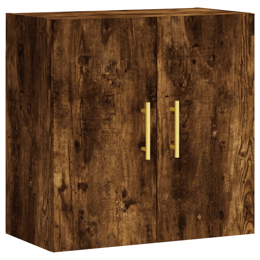 vidaXL Dulap de perete, stejar fumuriu, 60x31x60 cm, lemn compozit