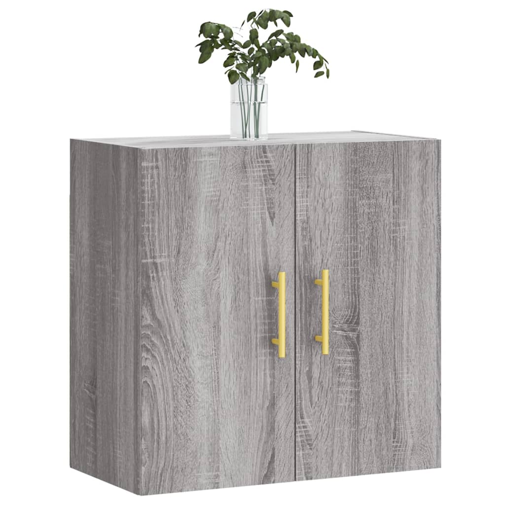 vidaXL Dulap de perete, gri sonoma, 60x31x60 cm, lemn compozit