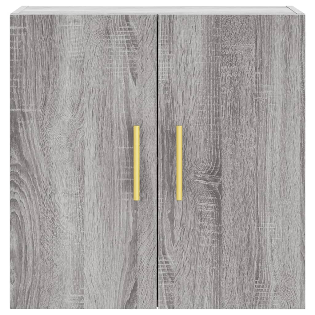 vidaXL Dulap de perete, gri sonoma, 60x31x60 cm, lemn compozit