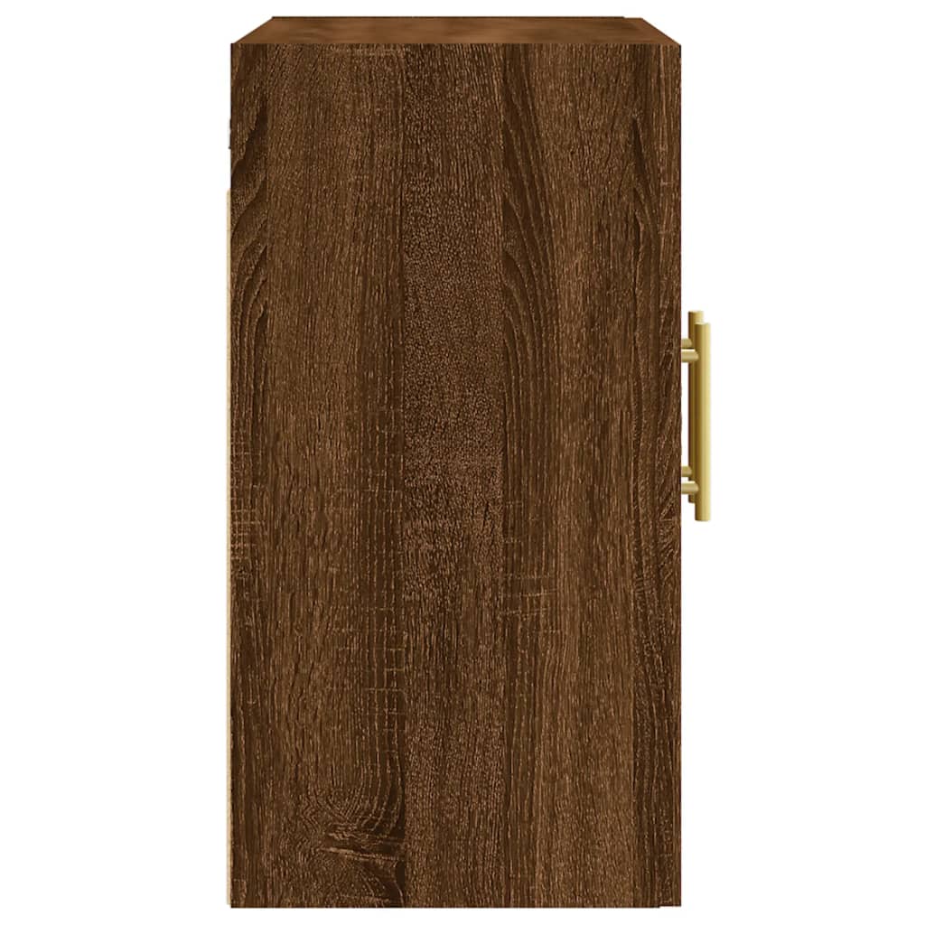 vidaXL Dulap de perete, stejar maro, 60x31x60 cm, lemn compozit