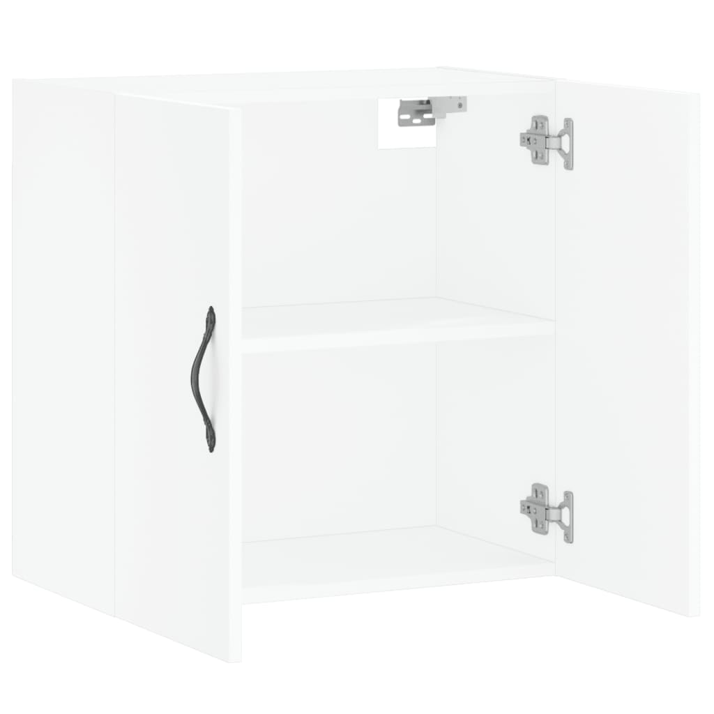 vidaXL Dulap de perete, alb, 60x31x60 cm, lemn compozit