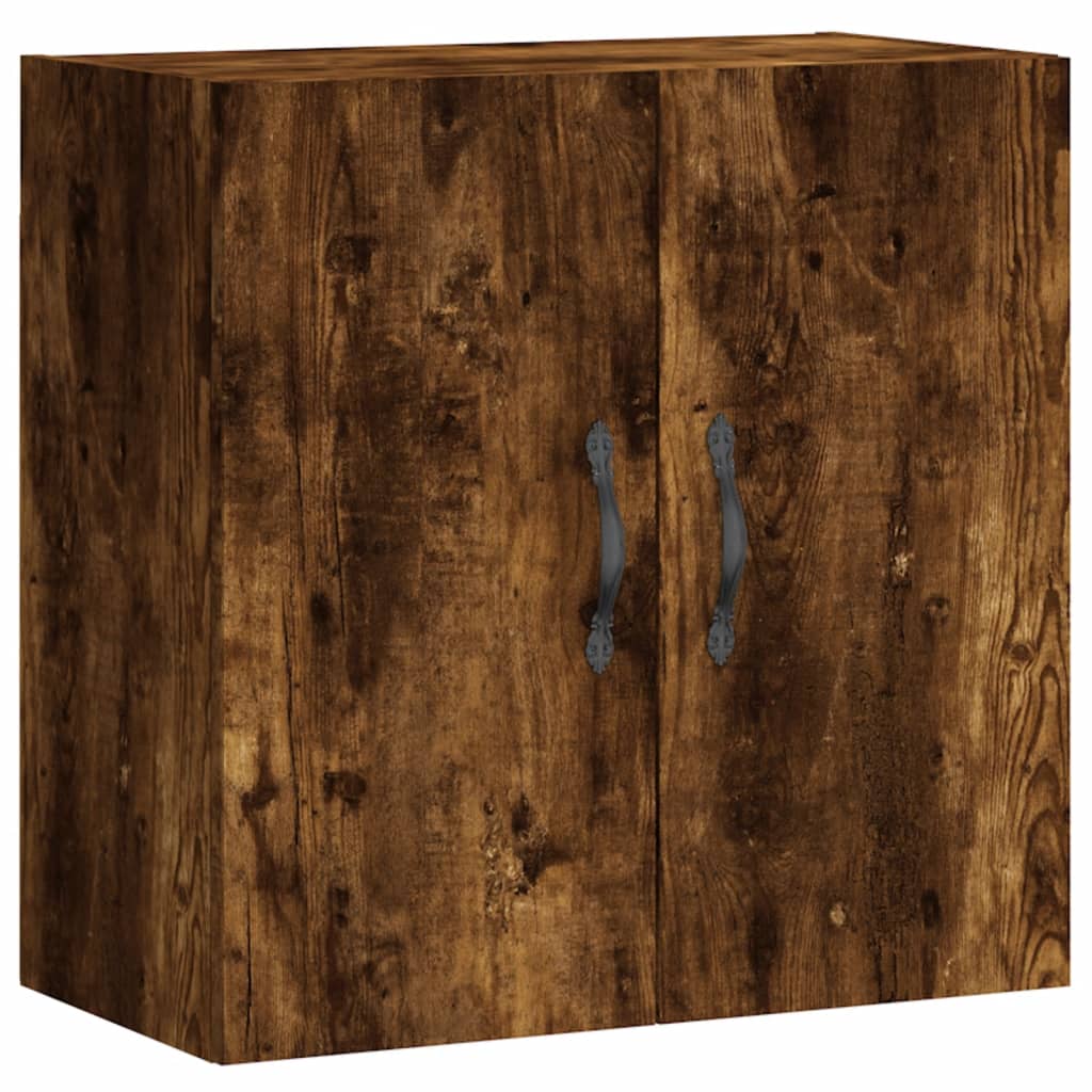 vidaXL Dulap de perete, stejar fumuriu, 60x31x60 cm, lemn compozit