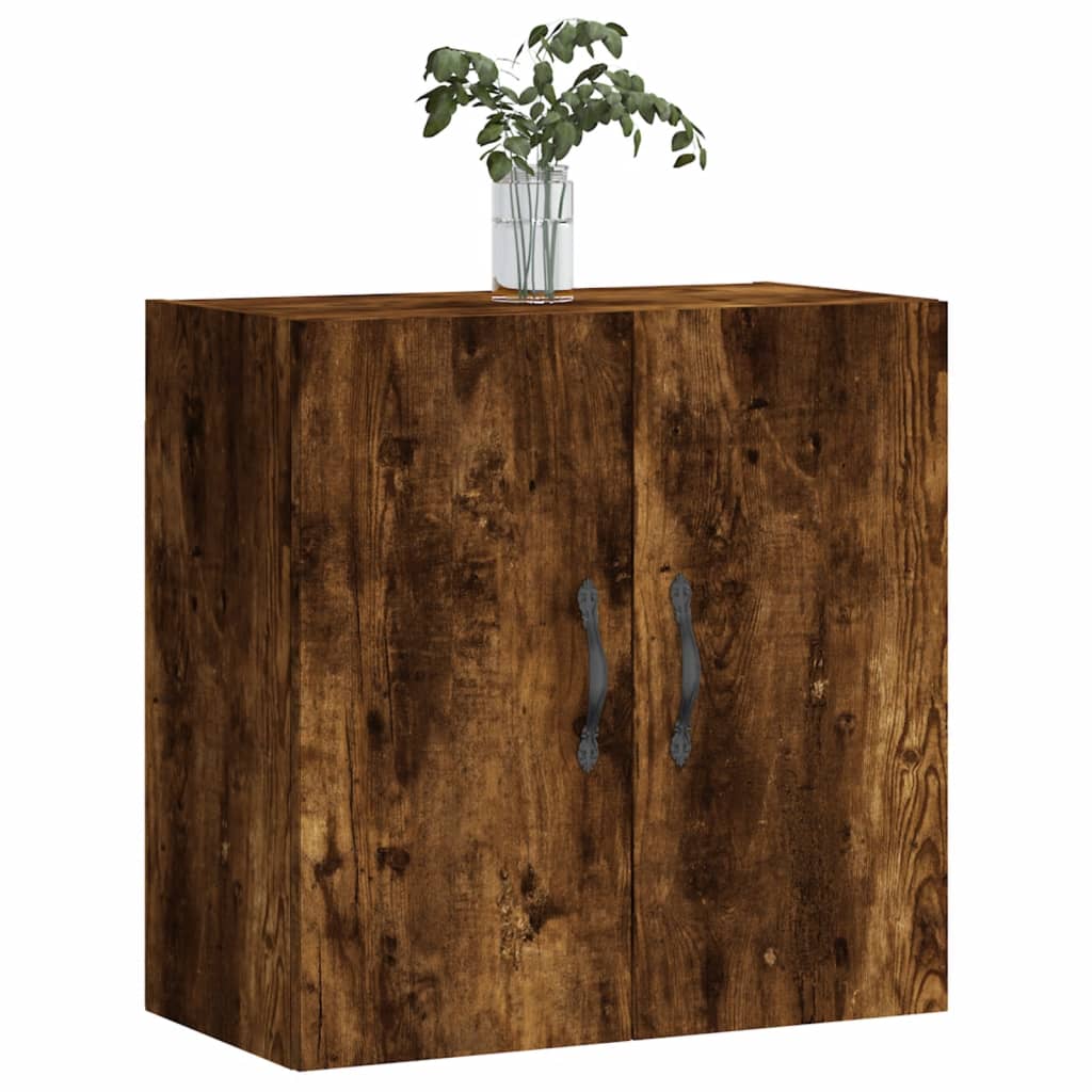 vidaXL Dulap de perete, stejar fumuriu, 60x31x60 cm, lemn compozit