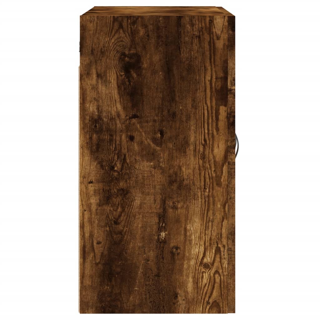 vidaXL Dulap de perete, stejar fumuriu, 60x31x60 cm, lemn compozit