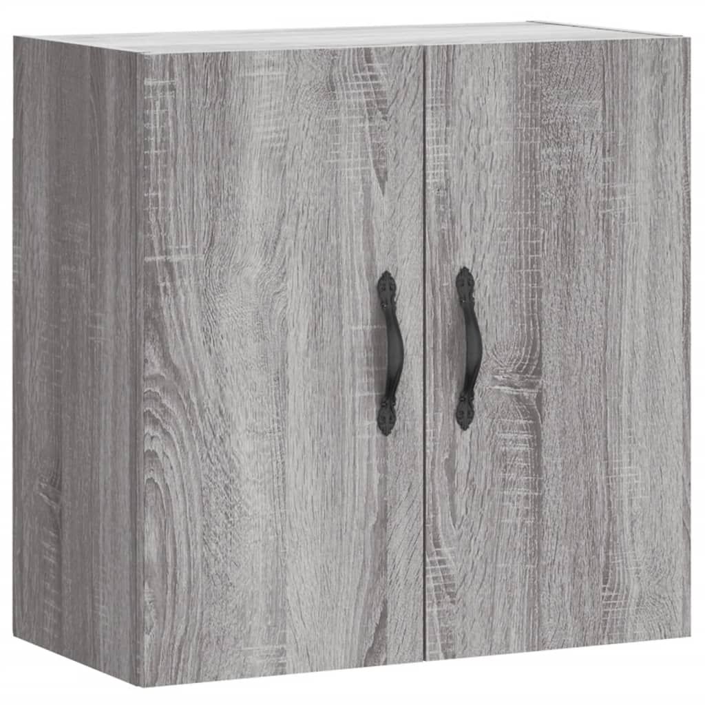 vidaXL Dulap de perete, gri sonoma, 60x31x60 cm, lemn compozit