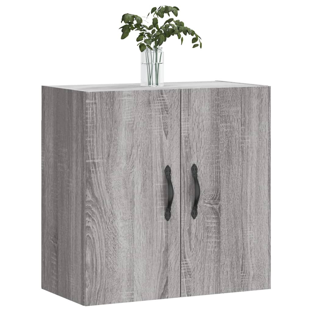 vidaXL Dulap de perete, gri sonoma, 60x31x60 cm, lemn compozit