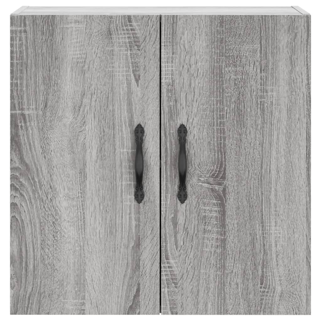 vidaXL Dulap de perete, gri sonoma, 60x31x60 cm, lemn compozit