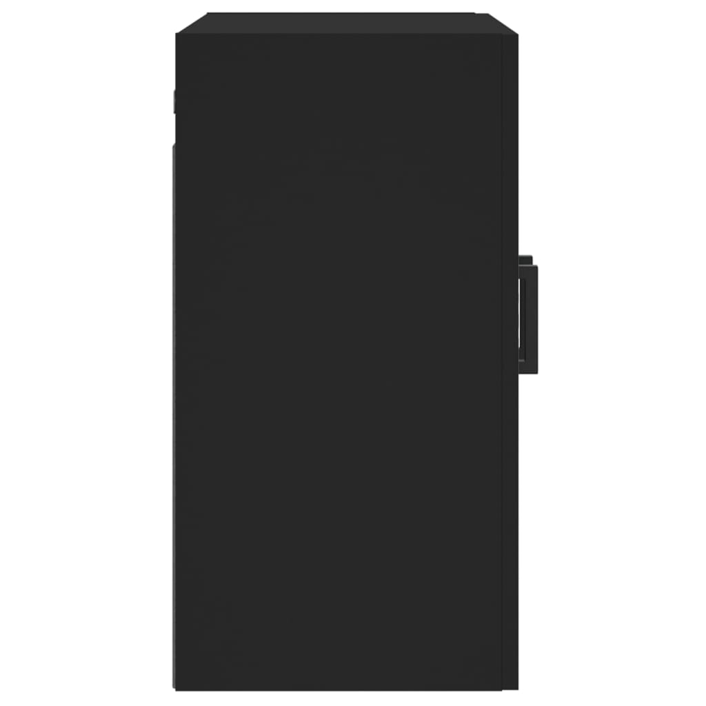 vidaXL Dulap de perete, negru, 60x31x60 cm, lemn compozit