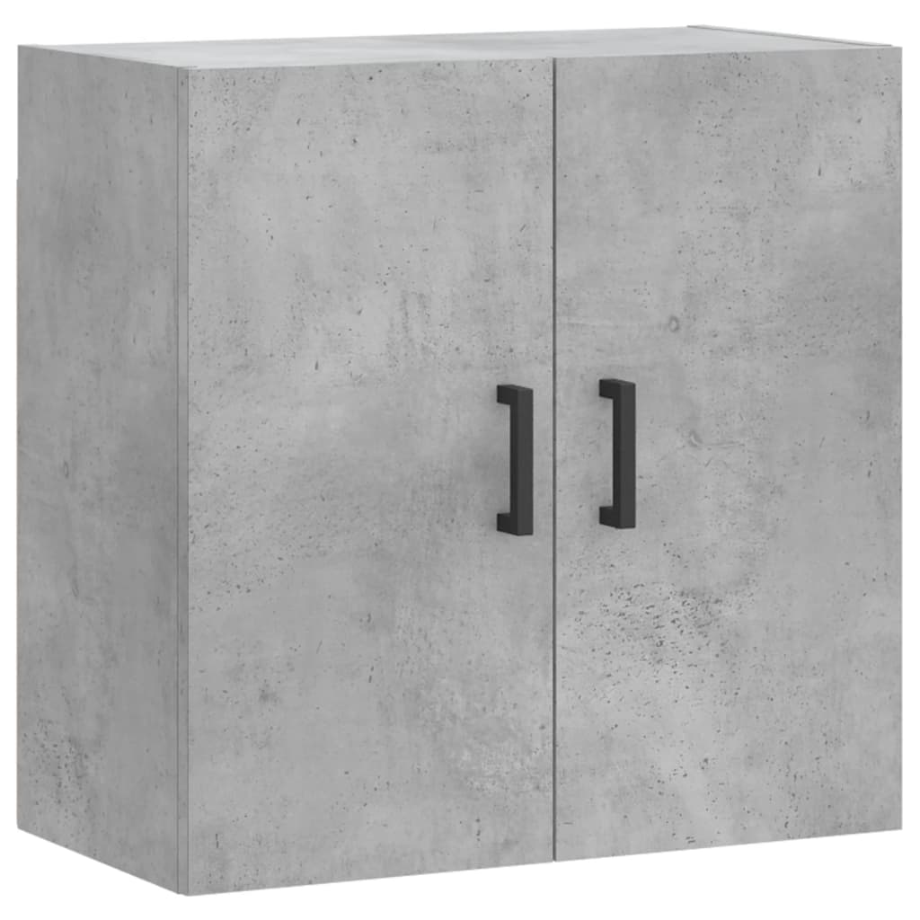 vidaXL Dulap de perete, gri beton, 60x31x60 cm, lemn compozit