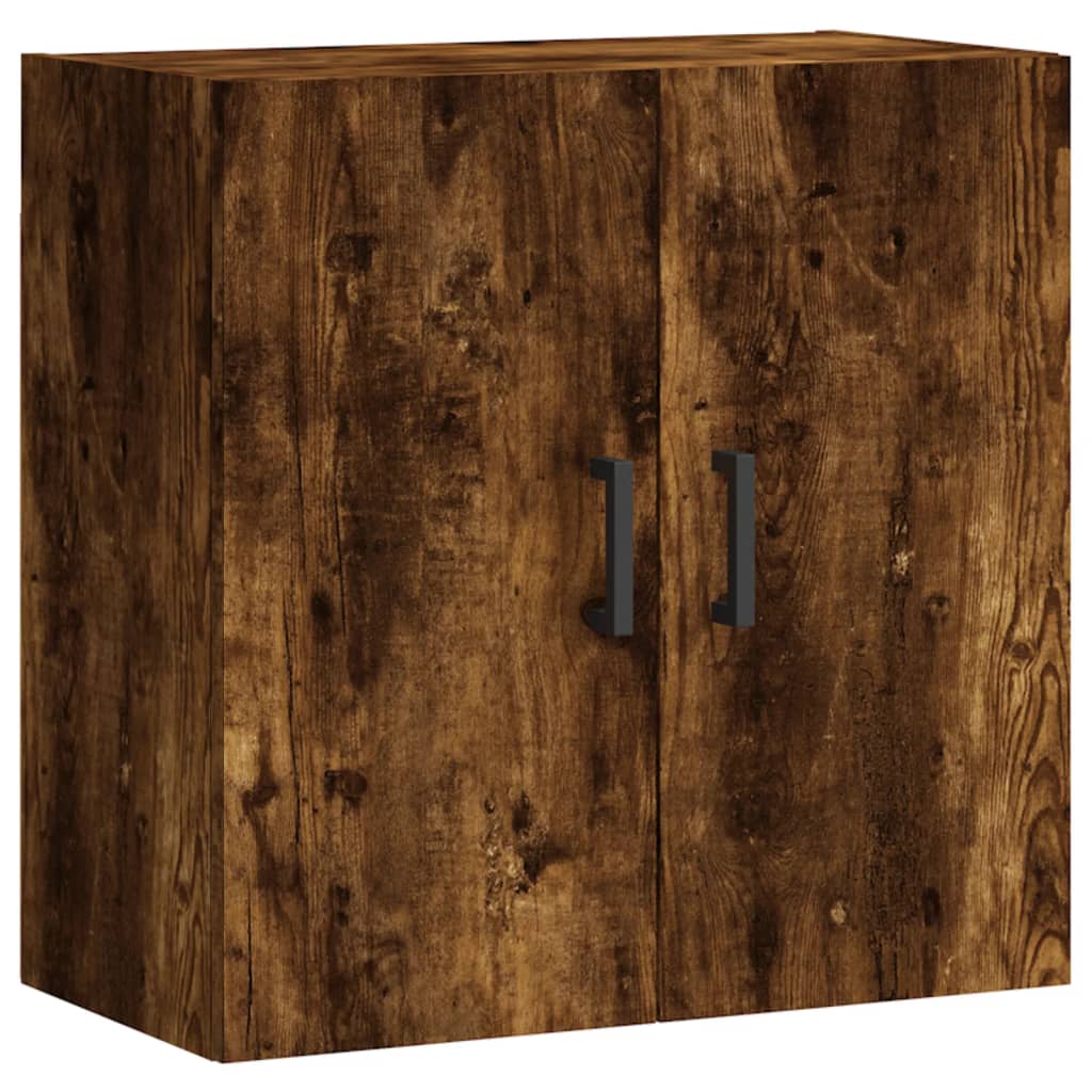 vidaXL Dulap de perete, stejar fumuriu, 60x31x60 cm, lemn compozit