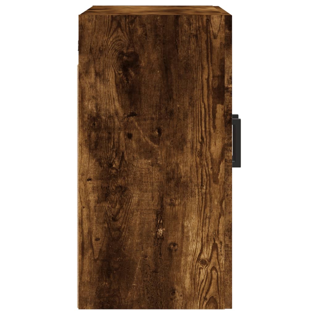 vidaXL Dulap de perete, stejar fumuriu, 60x31x60 cm, lemn compozit
