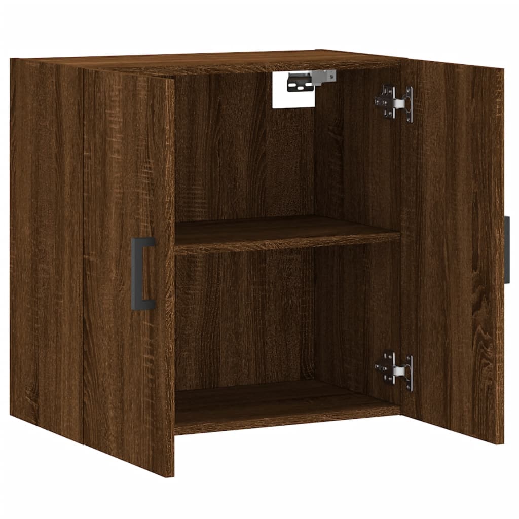 vidaXL Dulap de perete, stejar maro, 60x31x60 cm, lemn compozit