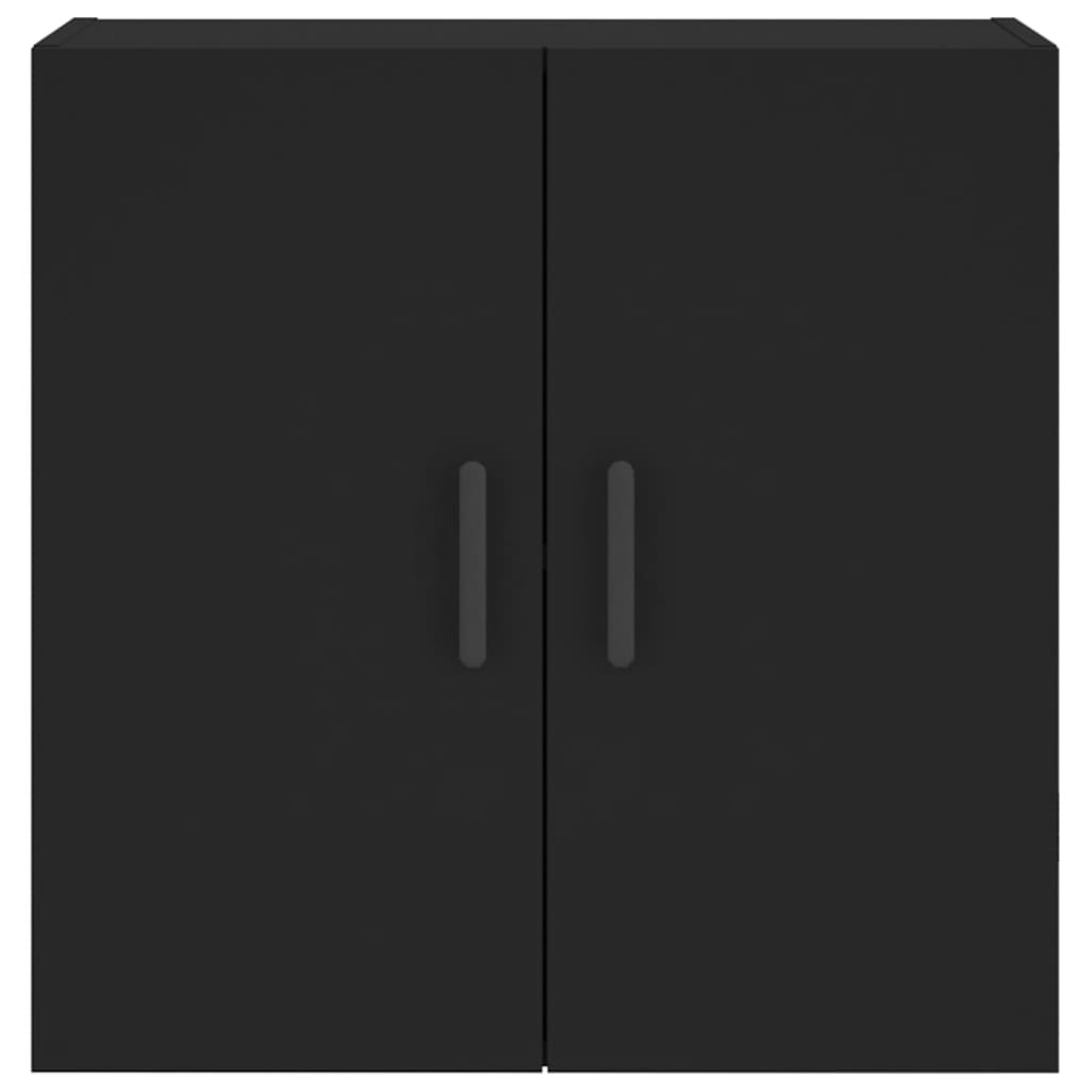 vidaXL Dulap de perete, negru, 60x31x60 cm, lemn compozit