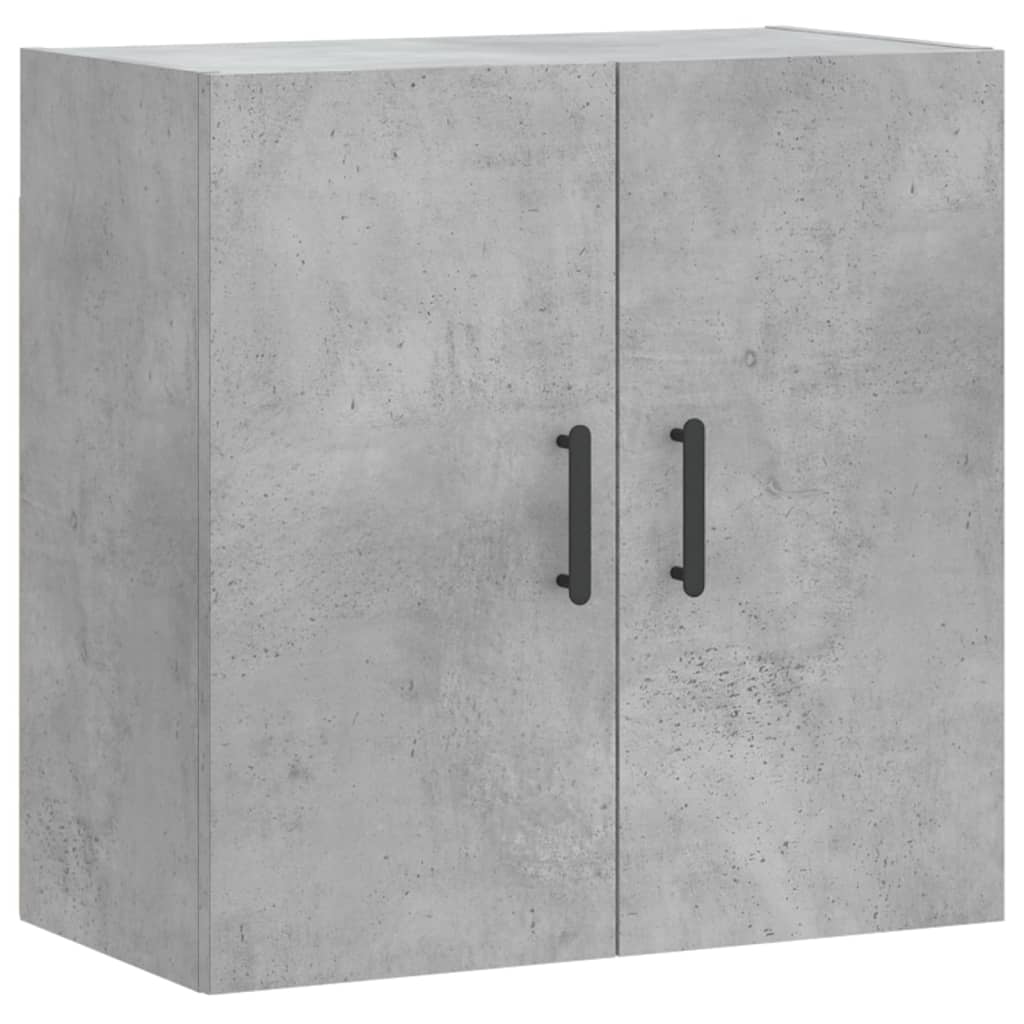 vidaXL Dulap de perete, gri beton, 60x31x60 cm, lemn compozit