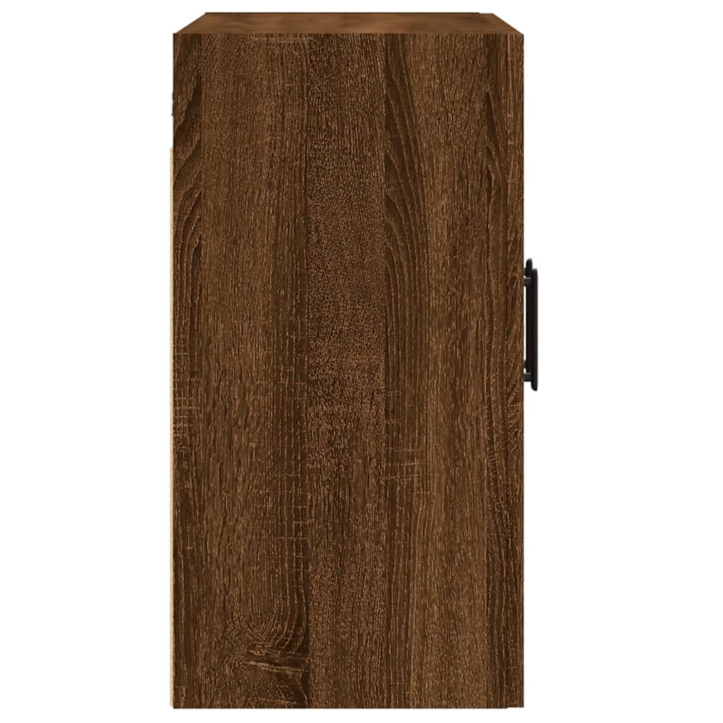 vidaXL Dulap de perete, stejar maro, 60x31x60 cm, lemn compozit