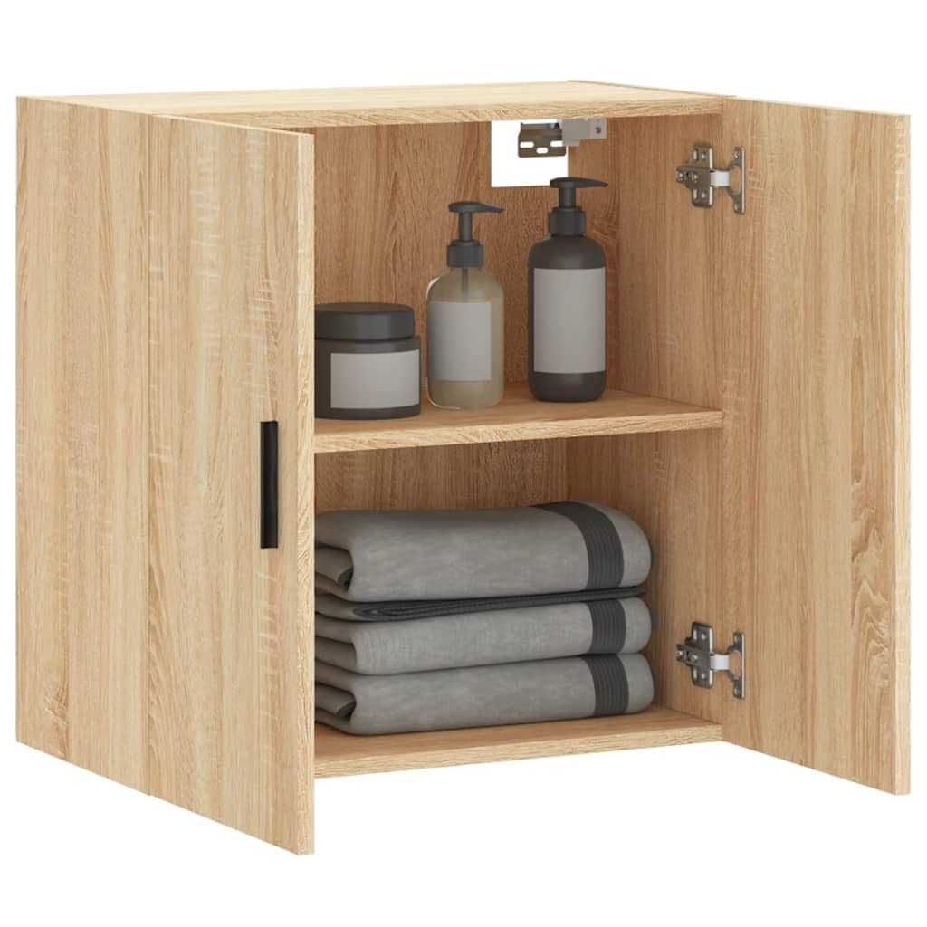 vidaXL Dulap de perete, stejar sonoma, 60x31x60 cm, lemn compozit