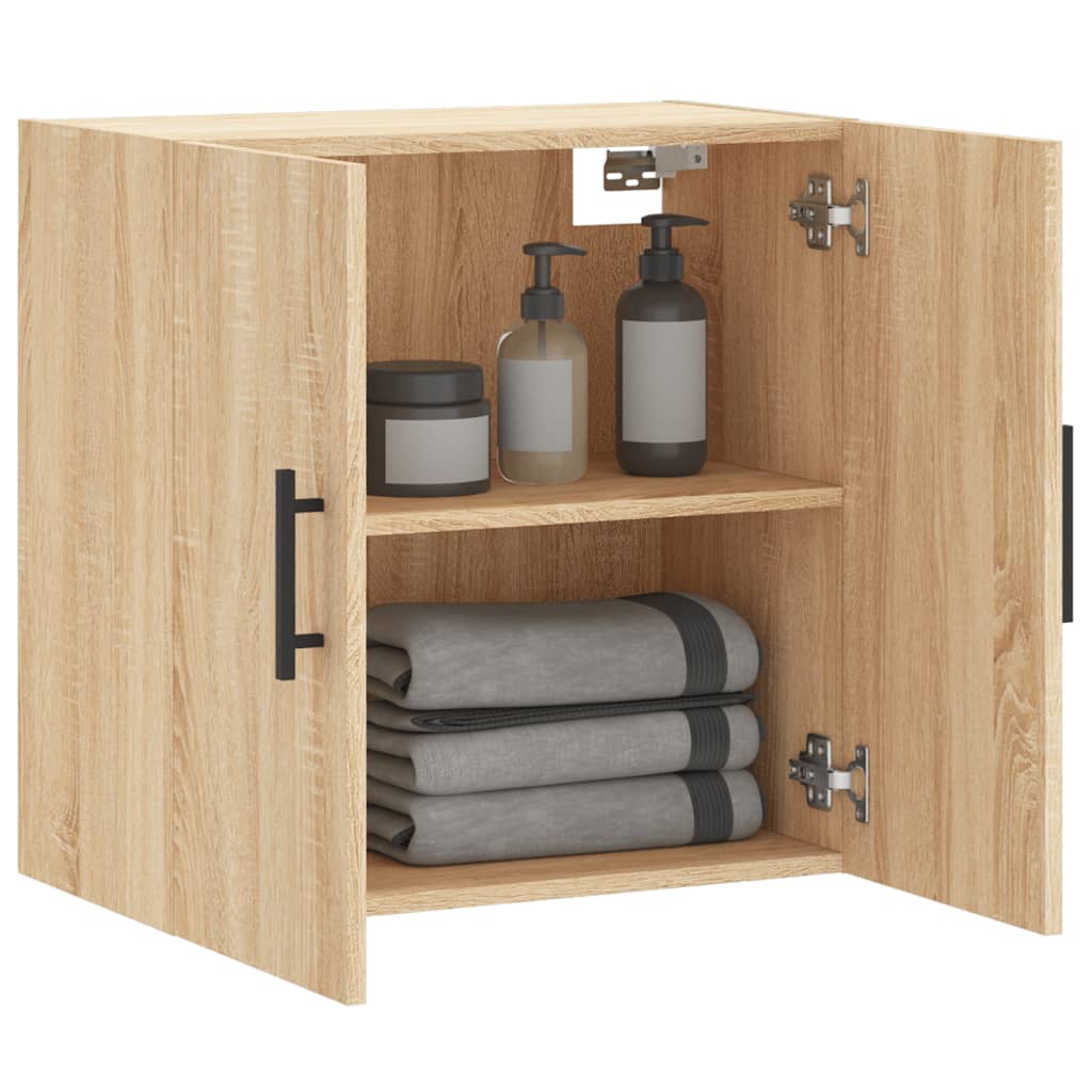 vidaXL Dulap de perete, stejar sonoma, 60x31x60 cm, lemn compozit