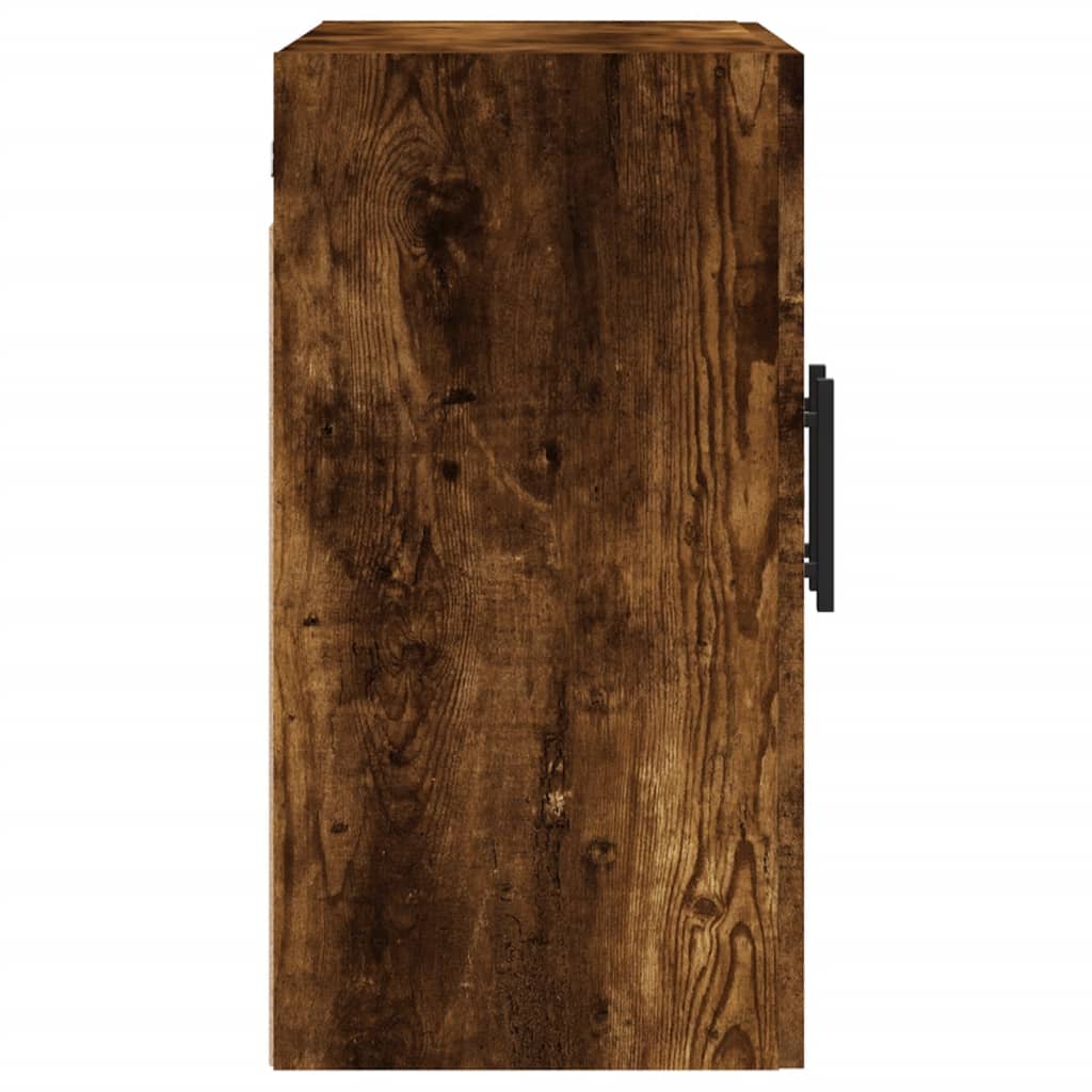 vidaXL Dulap de perete, stejar fumuriu, 60x31x60 cm, lemn compozit
