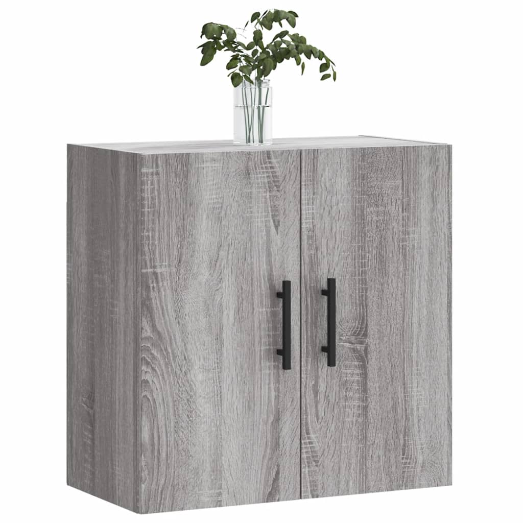 vidaXL Dulap de perete, gri sonoma, 60x31x60 cm, lemn compozit