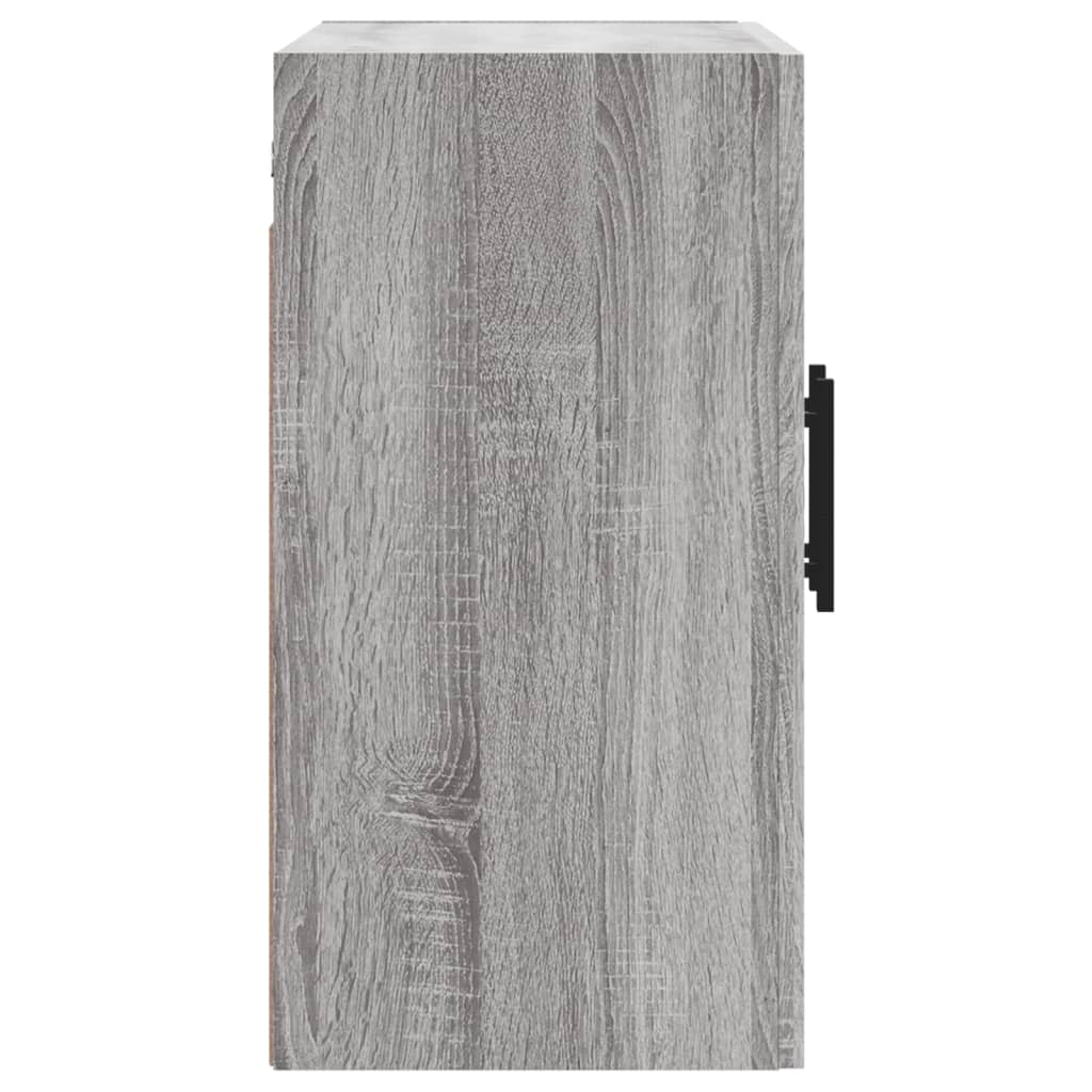 vidaXL Dulap de perete, gri sonoma, 60x31x60 cm, lemn compozit