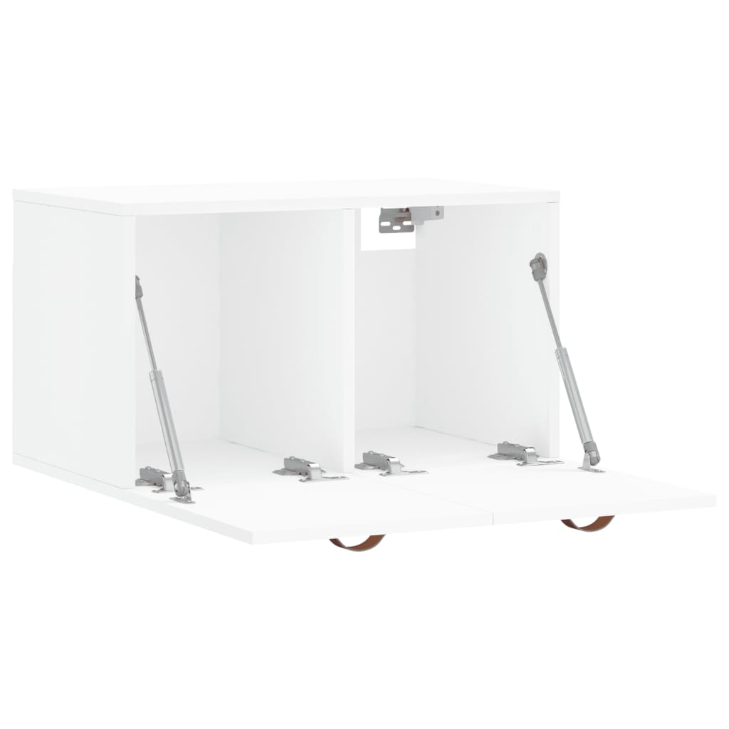 vidaXL Dulap de perete, alb, 60x36,5x35 cm, lemn prelucrat vidaXL Dulap de perete, alb, 60x36,5x35 cm, lemn prelucrat