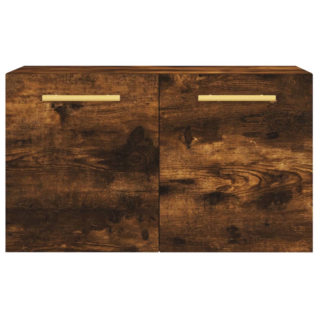 vidaXL Dulap de perete, stejar fumuriu, 60x36,5x35 cm, lemn prelucrat