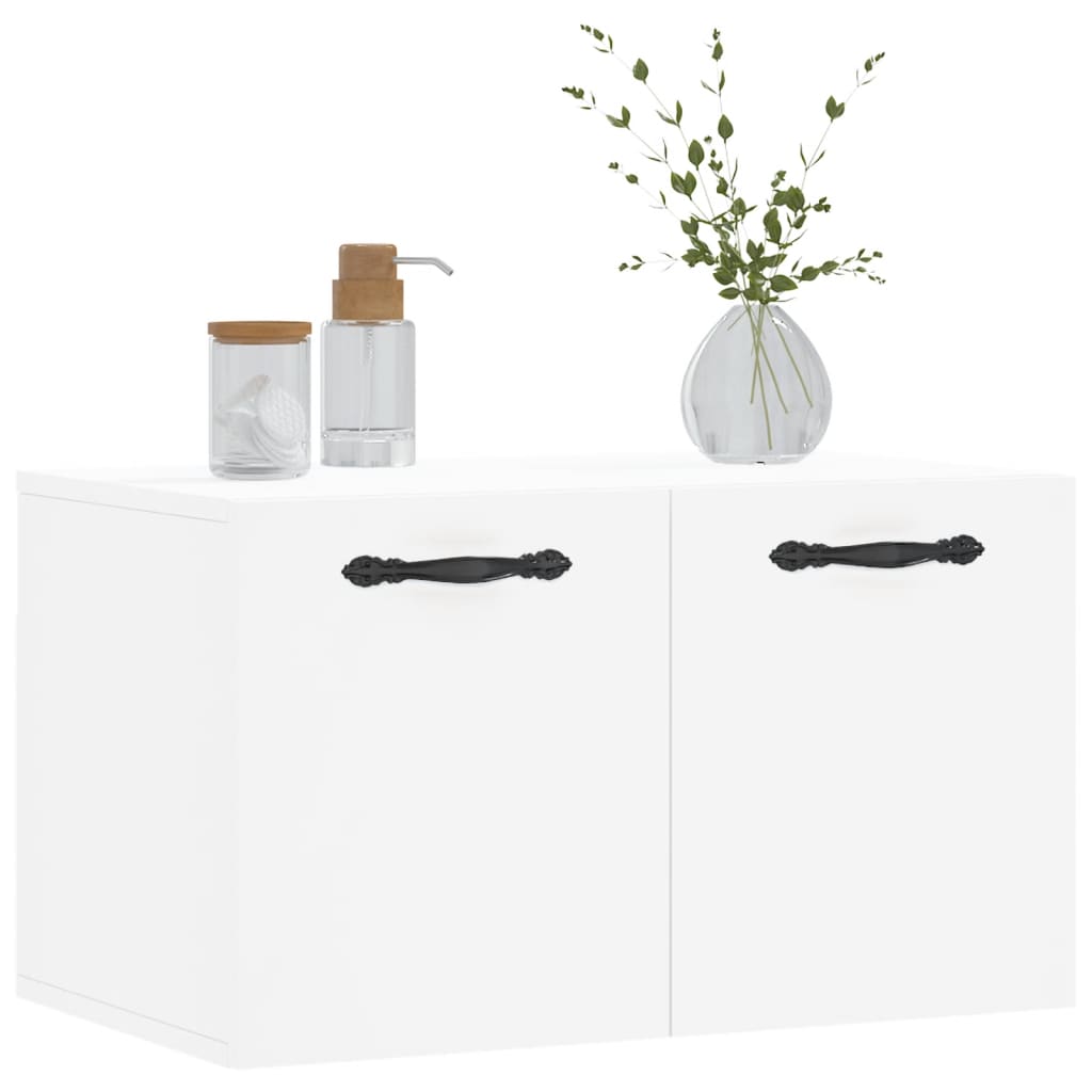 vidaXL Dulap de perete, alb, 60x36,5x35 cm, lemn prelucrat