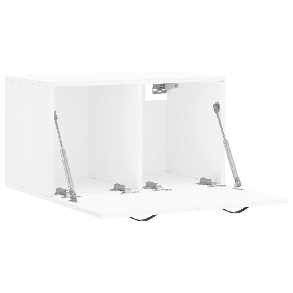 vidaXL Dulap de perete, alb, 60x36,5x35 cm, lemn prelucrat