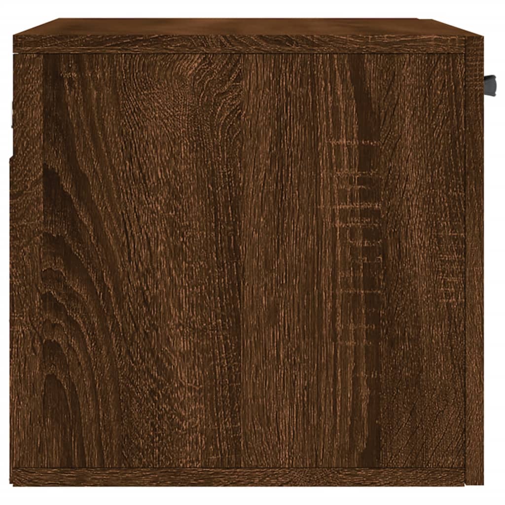 vidaXL Dulap de perete, stejar maro, 60x36,5x35 cm, lemn prelucrat