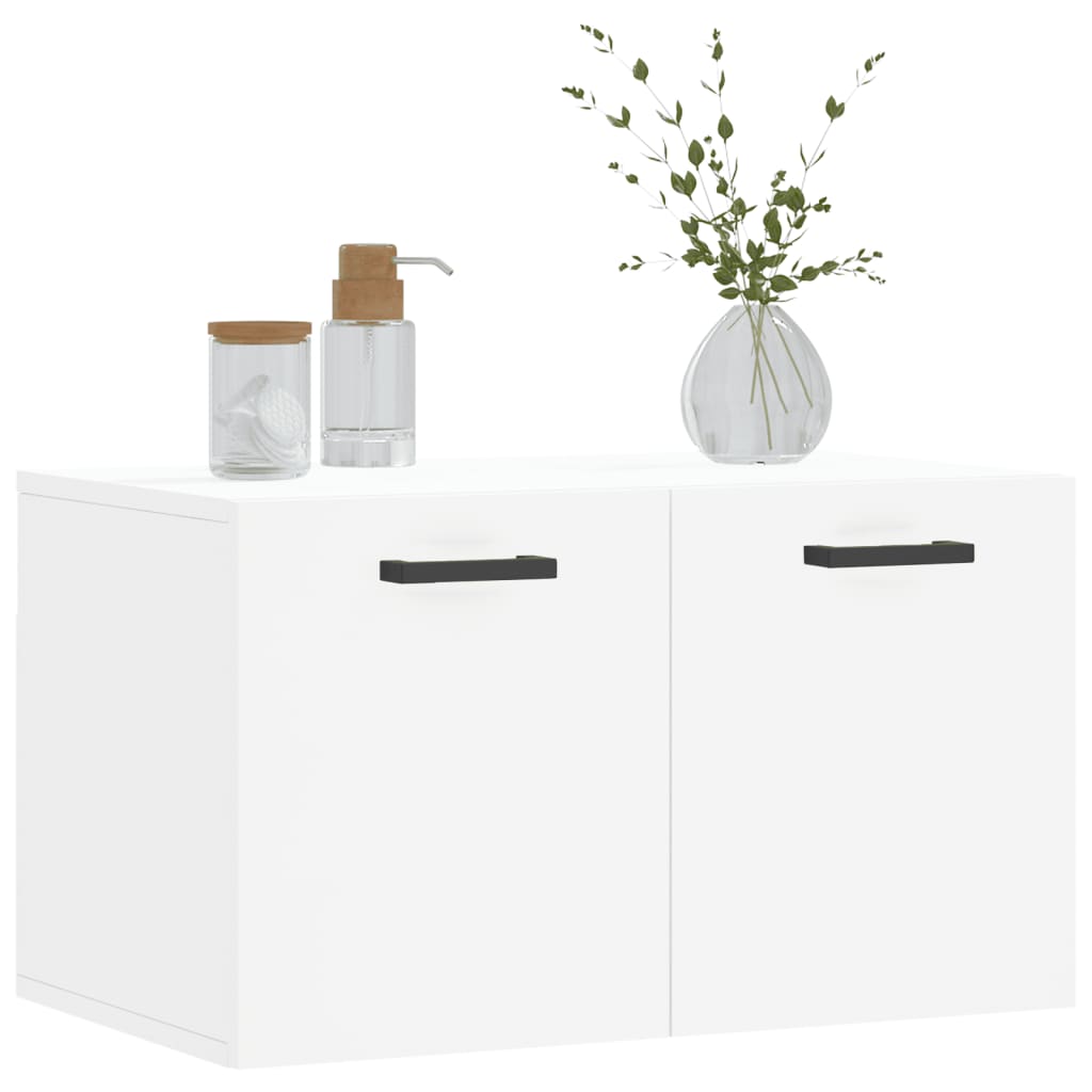 vidaXL Dulap de perete, alb, 60x36,5x35 cm, lemn prelucrat