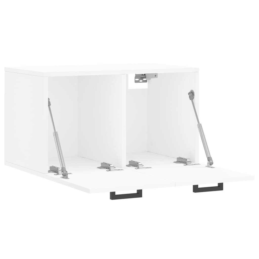 vidaXL Dulap de perete, alb, 60x36,5x35 cm, lemn prelucrat