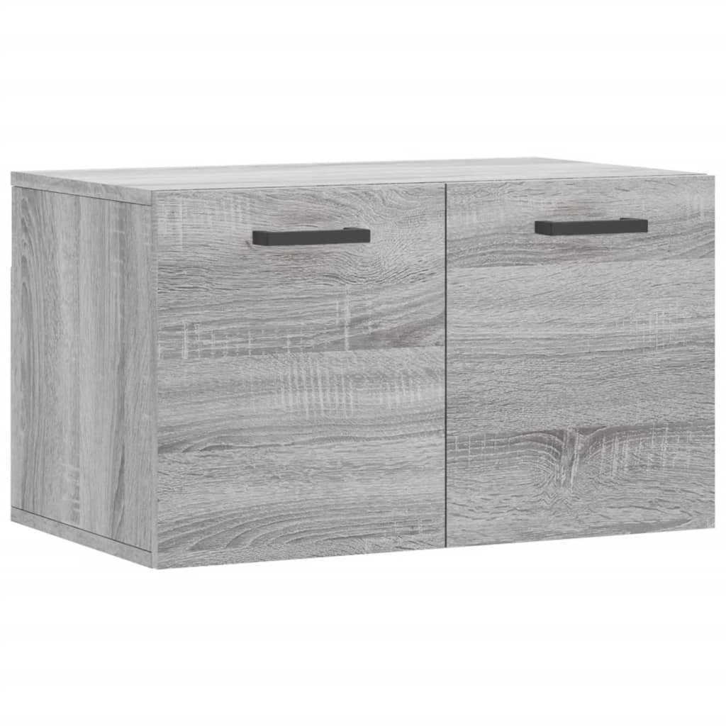 vidaXL Dulap de perete, gri sonoma, 60x36,5x35 cm, lemn prelucrat