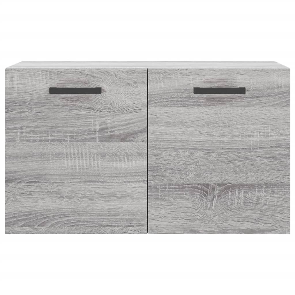 vidaXL Dulap de perete, gri sonoma, 60x36,5x35 cm, lemn prelucrat