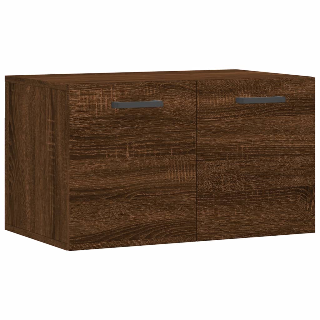 vidaXL Dulap de perete, stejar maro, 60x36,5x35 cm, lemn prelucrat