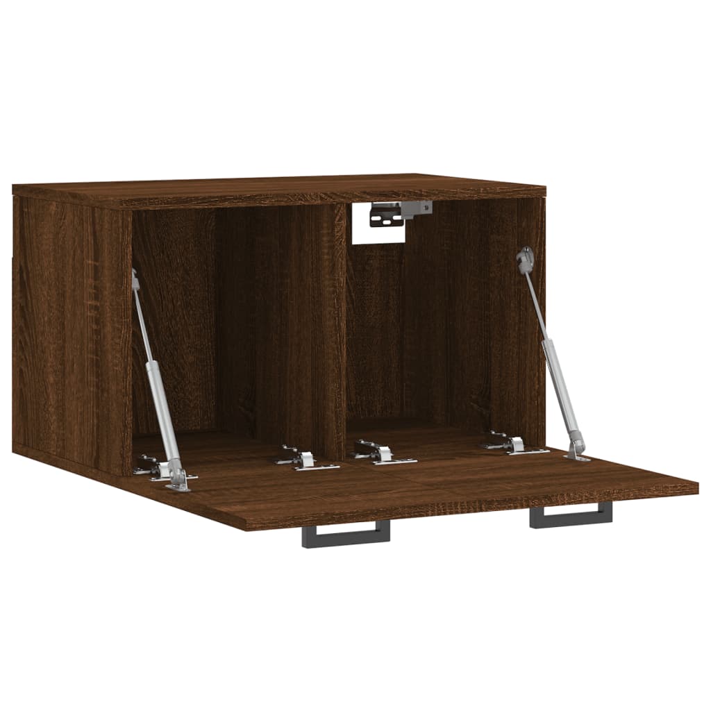 vidaXL Dulap de perete, stejar maro, 60x36,5x35 cm, lemn prelucrat