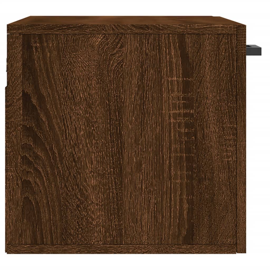 vidaXL Dulap de perete, stejar maro, 60x36,5x35 cm, lemn prelucrat