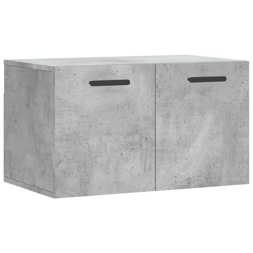 vidaXL Dulap de perete, gri beton, 60x36,5x35 cm, lemn prelucrat