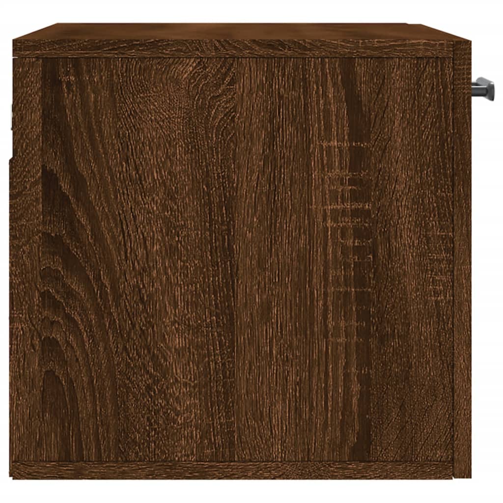 vidaXL Dulap de perete, stejar maro, 60x36,5x35 cm, lemn prelucrat