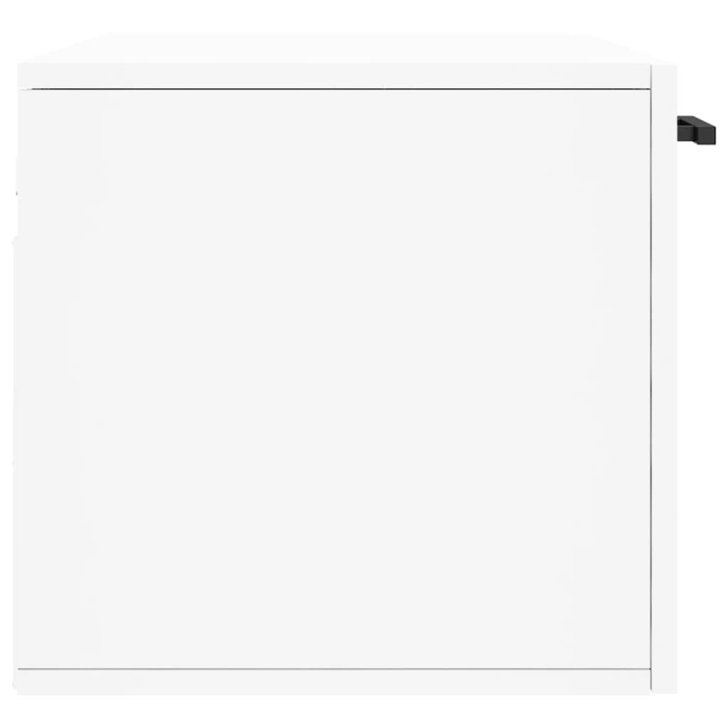 vidaXL Dulap de perete, alb, 80x36,5x35 cm, lemn compozit