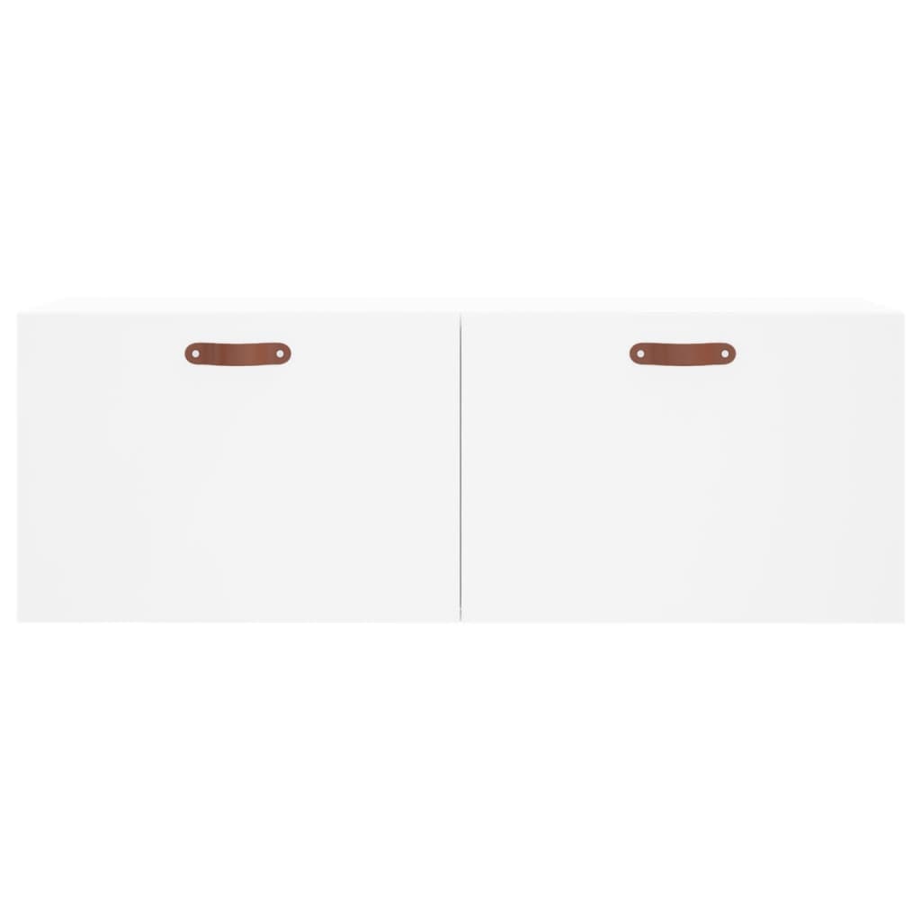 vidaXL Dulap de perete, alb, 100x36,5x35 cm, lemn compozit vidaXL Dulap de perete, alb, 100x36,5x35 cm, lemn compozit