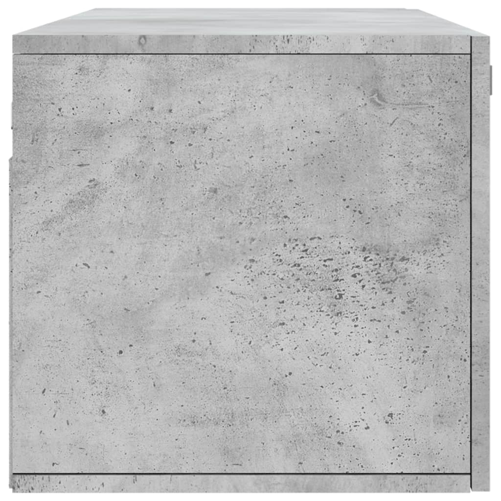 vidaXL Dulap de perete, gri beton, 100x36,5x35 cm, lemn prelucrat