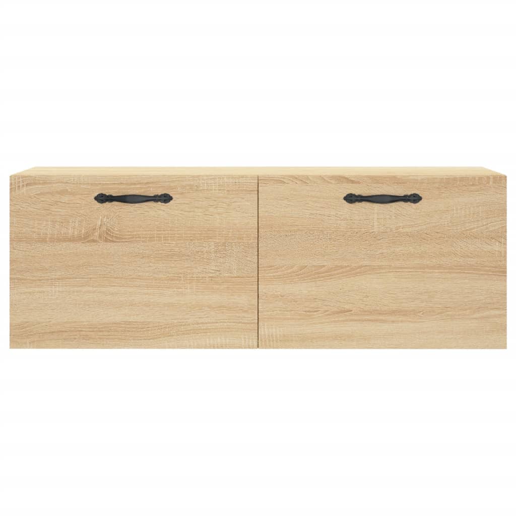 vidaXL Dulap de perete, stejar sonoma, 100x36,5x35 cm, lemn prelucrat