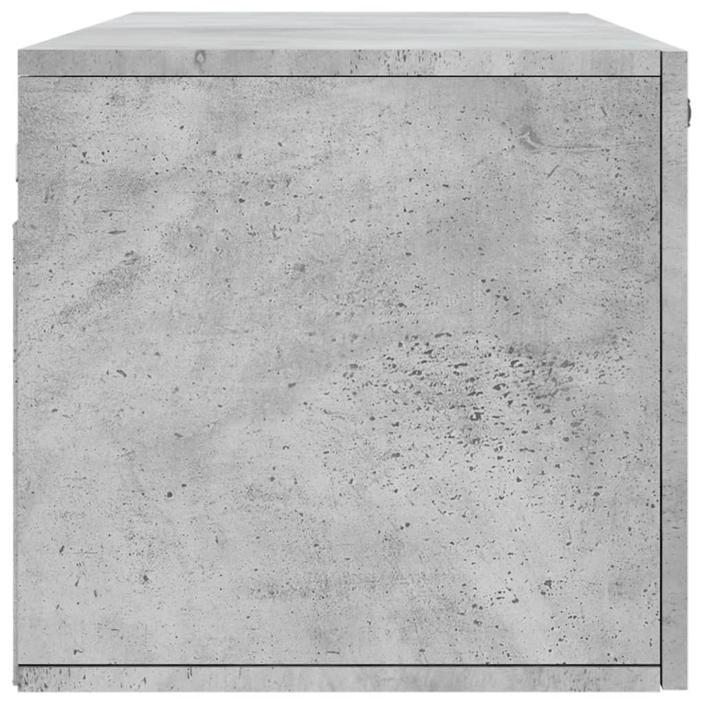 vidaXL Dulap de perete, gri beton, 100x36,5x35 cm, lemn prelucrat
