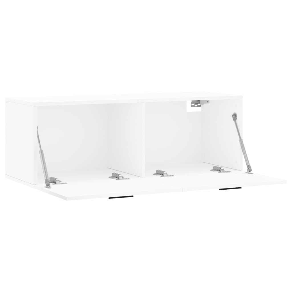 vidaXL Dulap de perete, alb, 100x36,5x35 cm, lemn compozit