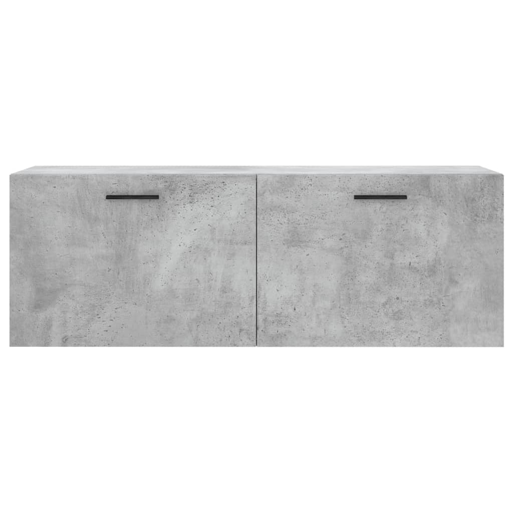 vidaXL Dulap de perete, gri beton, 100x36,5x35 cm, lemn prelucrat
