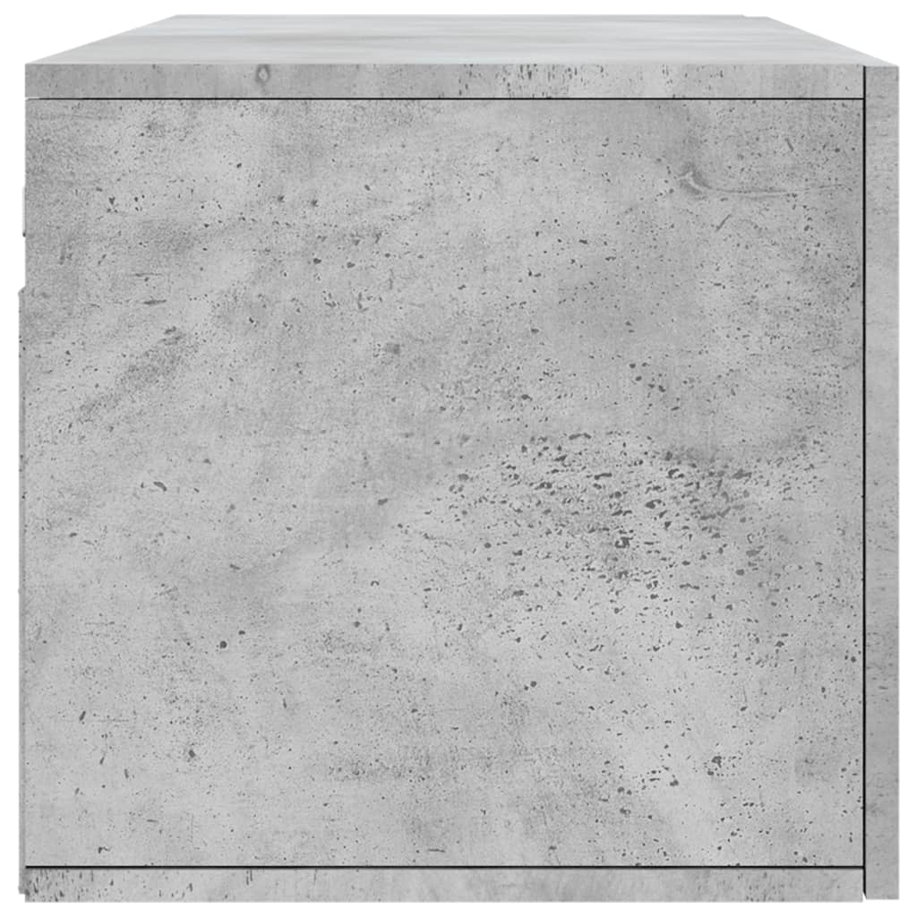 vidaXL Dulap de perete, gri beton, 100x36,5x35 cm, lemn prelucrat