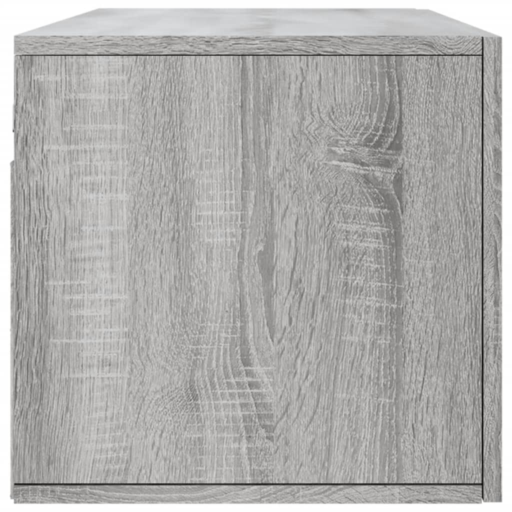 vidaXL Dulap de perete, gri sonoma, 100x36,5x35 cm, lemn prelucrat